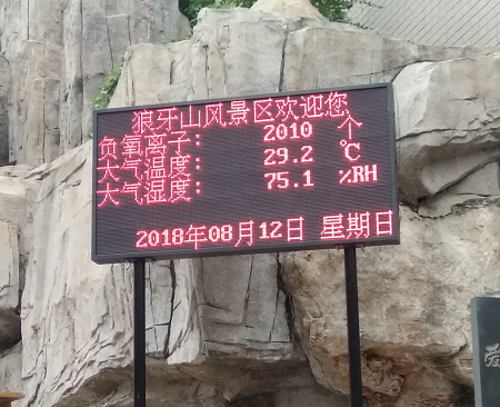 郑州负氧离子在线监测系统